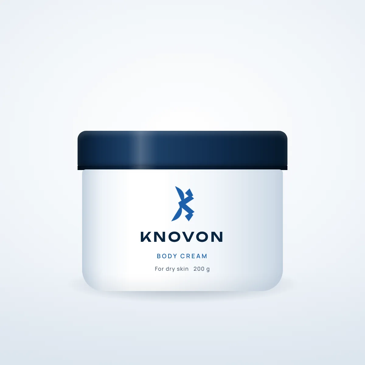 Knovon Body Cream jar